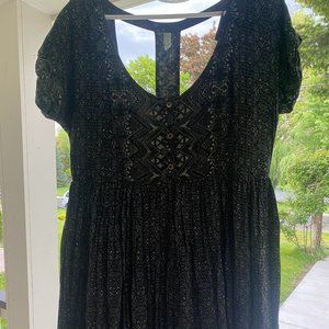 Free People Open Back Dress